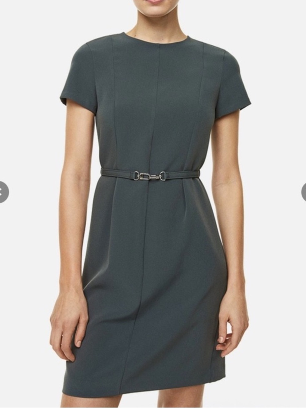 H&M Belted Sheath Dress